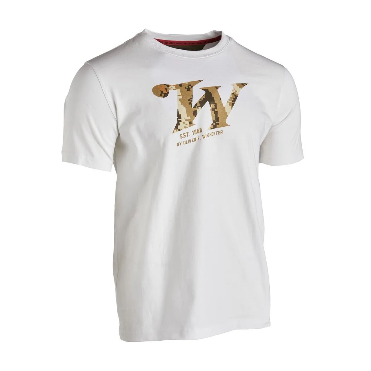 Winchester Tshirt, SS, Springer,Beyaz