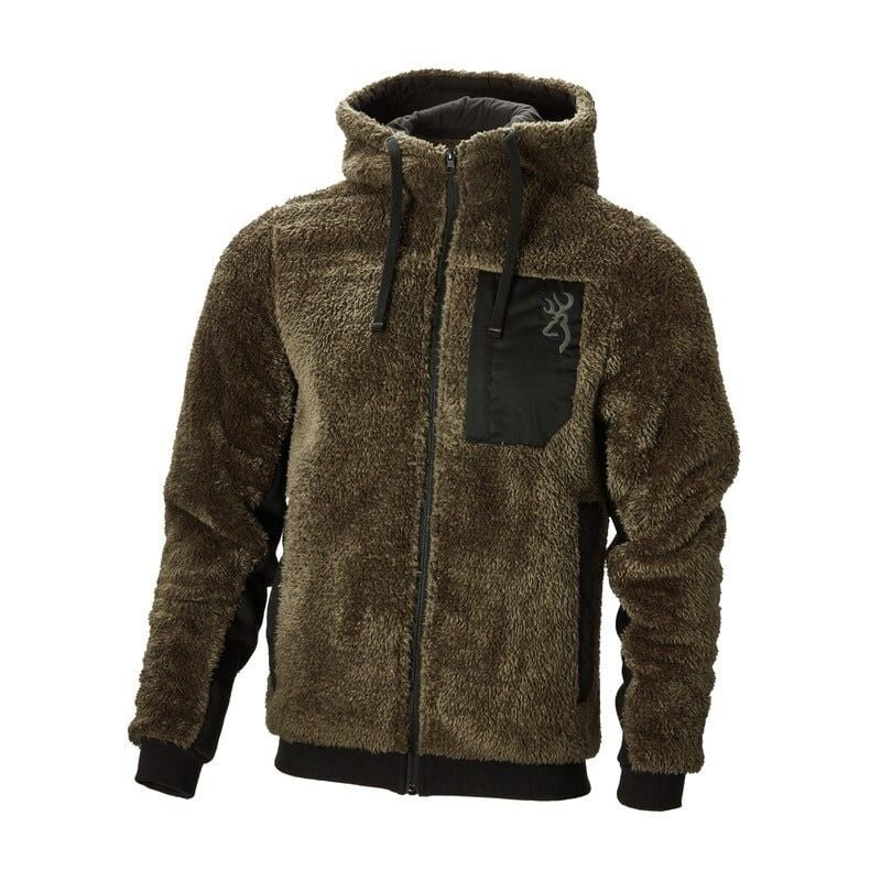 Browning Sweatshirt Warm, Snapshot Sherpa, Yeşil