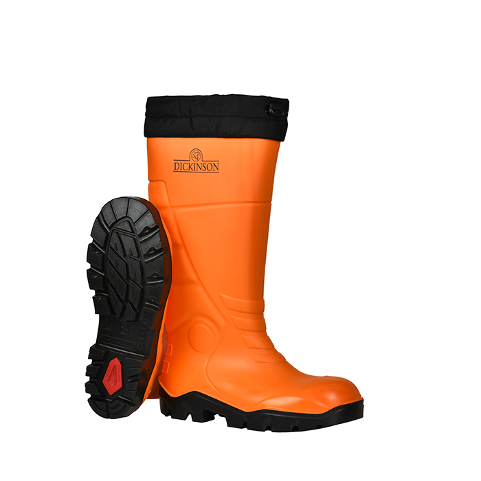 Dickinson Turuncu Siyah Uzun Çizme 44