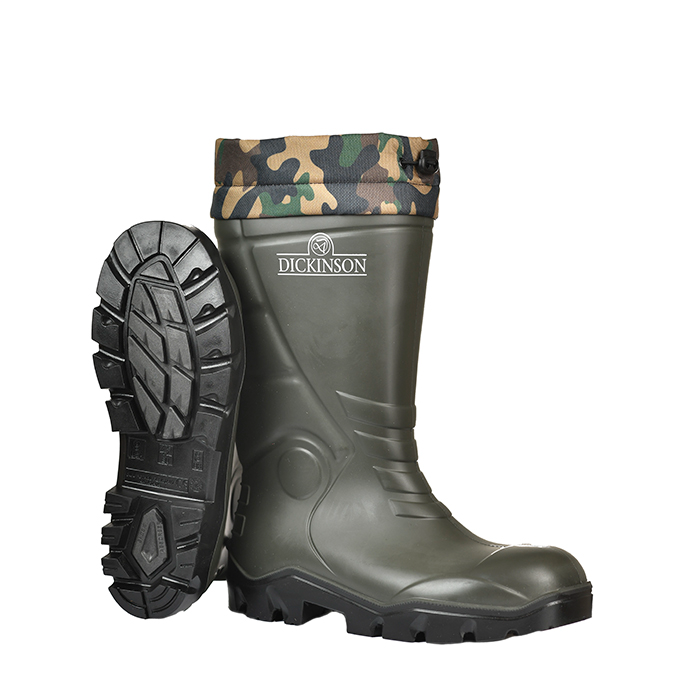 Dickinson Haki-Siyah Kısa Çizme 41