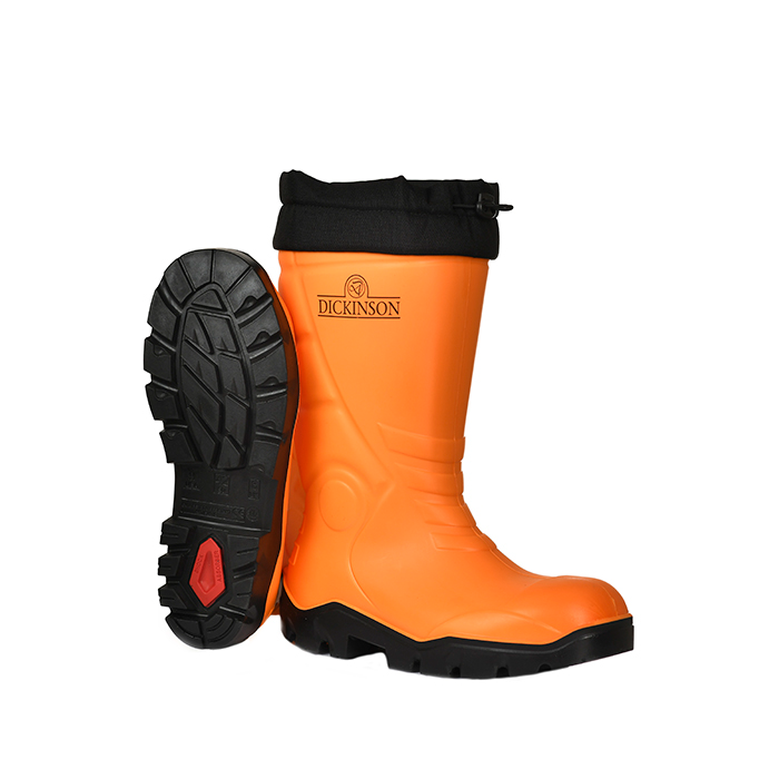 Dickinson Turuncu Siyah Kısa Çizme 42