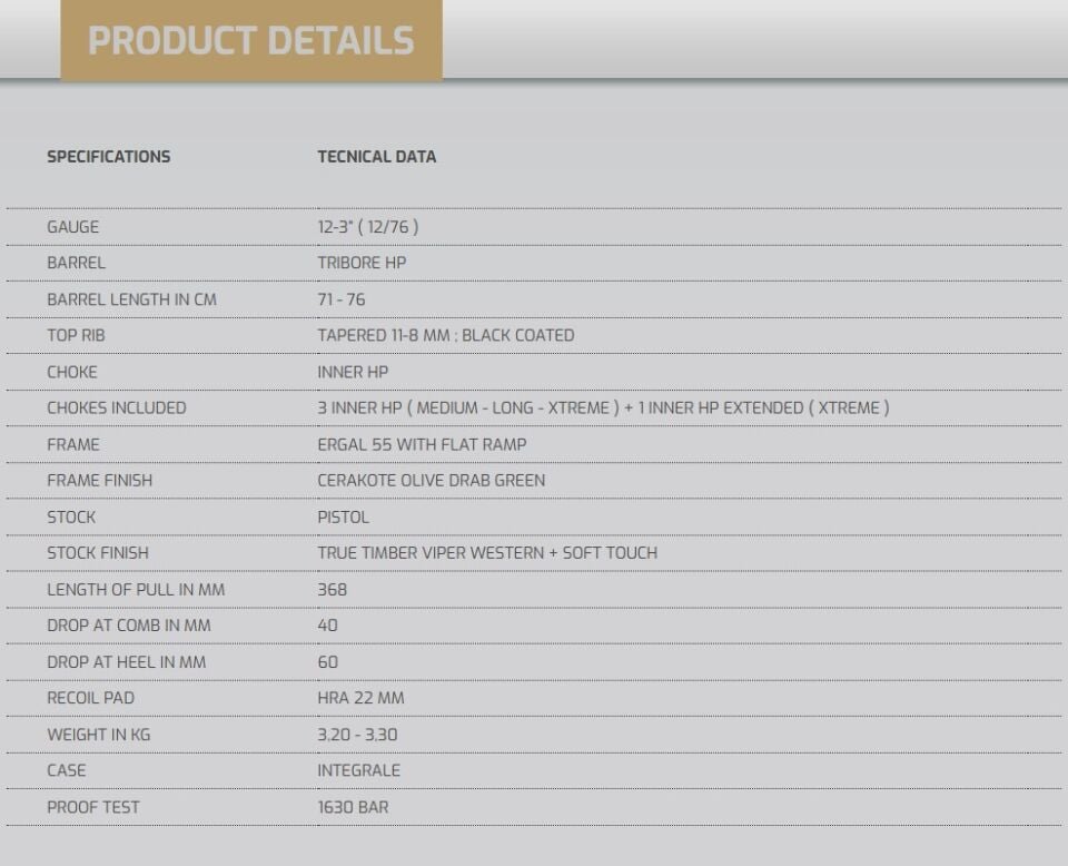 Fabarm Xlr Waterfowler Western 12/71 Y.Oto Yivsiz Av Tüfeği
