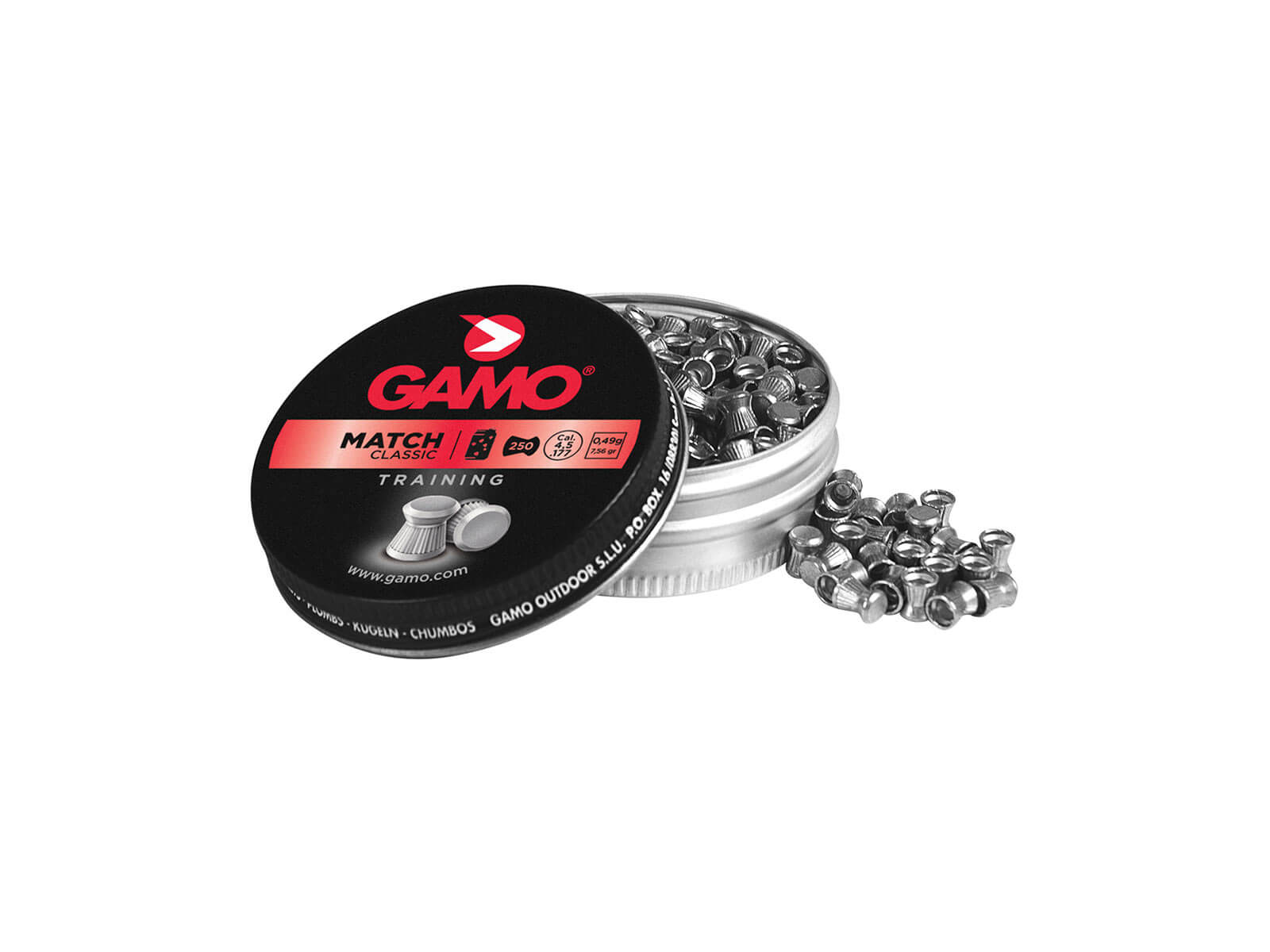 Gamo Match Havalı Saçma 250'li 5.5mm