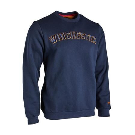 Winchester Sweatshirt, Falcon, Crew Neck, Lacivert