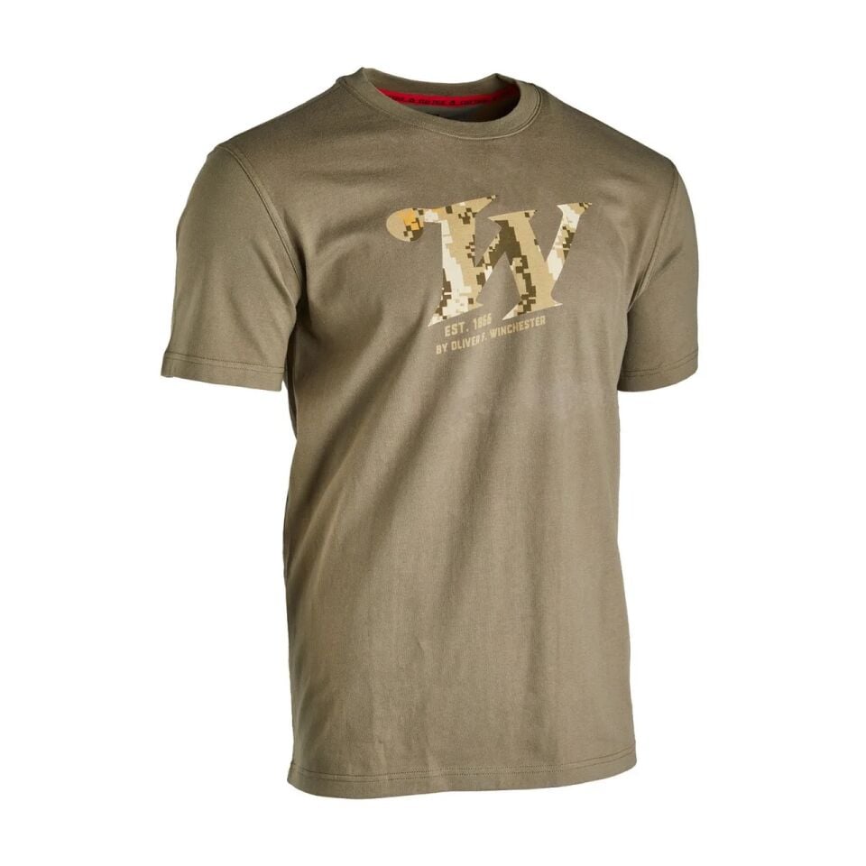Winchester Tshirt, SS, Springer, Haki