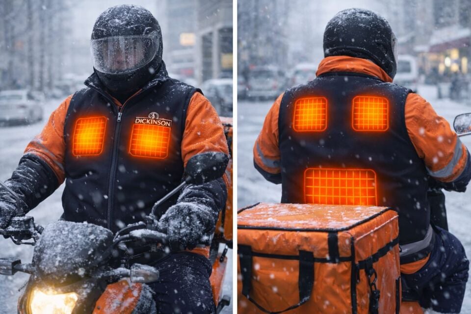 Dickinson Shoftshell Isıtmalı Yelek