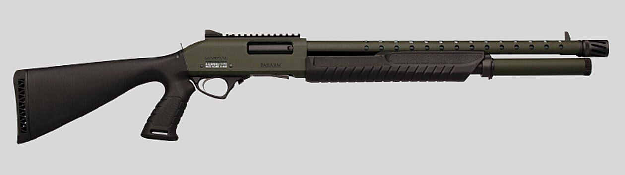 Fabarm Martial O.D. Green 12/47 Tact. Pompalı Av Tüfeği