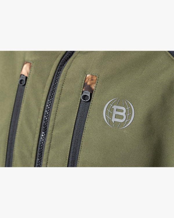 Bitrabi Softshell Tiger Ceket Yeşil/Kamo