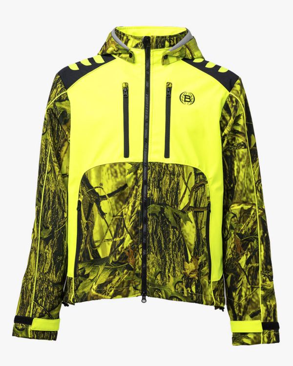 Bitrabi Softshell Tiger Ceket Sarı/Kamo