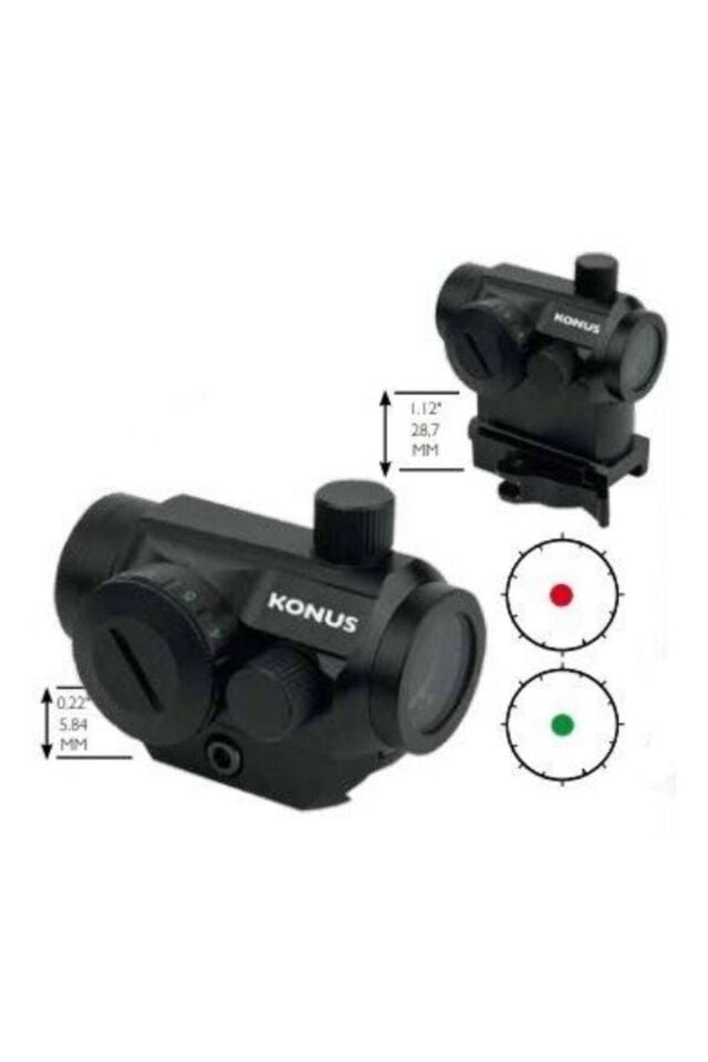 Konus Nuclear-Qr 1X22 Kırmızı/Yeşil Nişangah