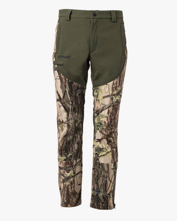 Bitrabi Softshell Tiger Pantolon Yeşil/Kamo 54