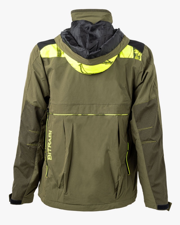 Bitrabi Cordura Jaguar Yeşil/Sarı Detaylı Ceket XL
