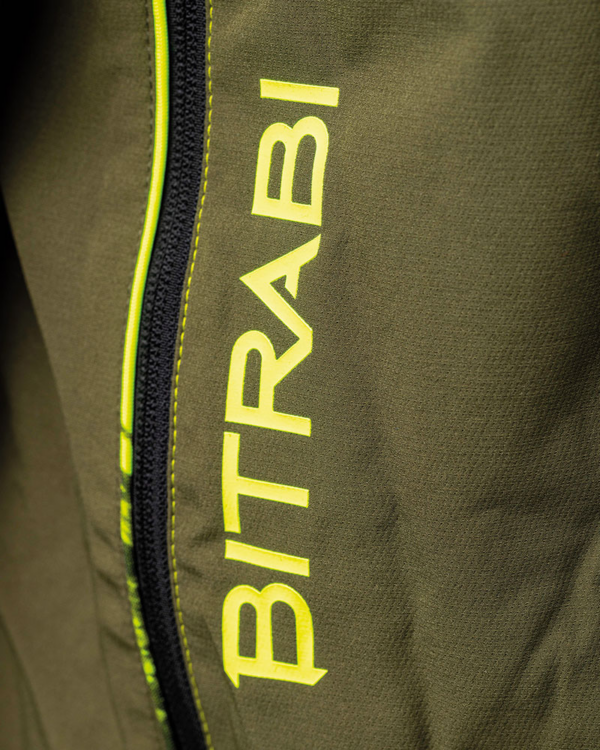 Bitrabi Cordura Jaguar Yeşil/Sarı Detaylı Ceket XL