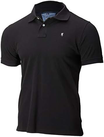 Browning T-Shirt Polo, Ultra 78, Siyah