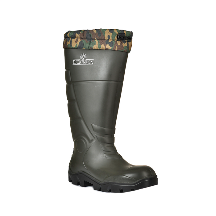 Dickinson Haki-Siyah Uzun Çizme 42